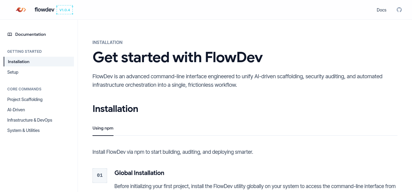 flowdev Docs